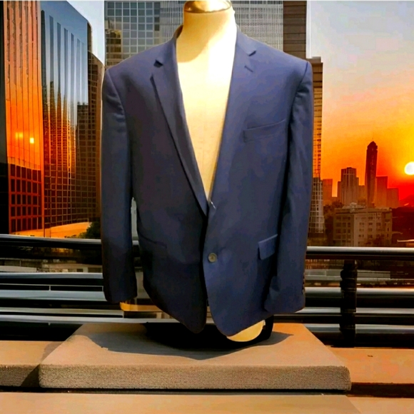 NEW Kenneth Cole Awareness Wool Suit 43R / 38W